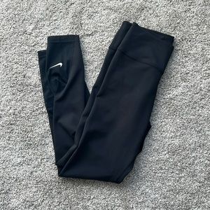 Black mesh Womens Nike Leggings